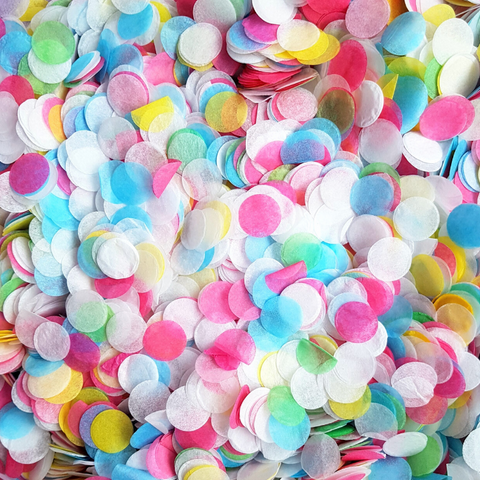 Bright Rainbow Confetti - Biodegradable Confetti by Proper Confetti