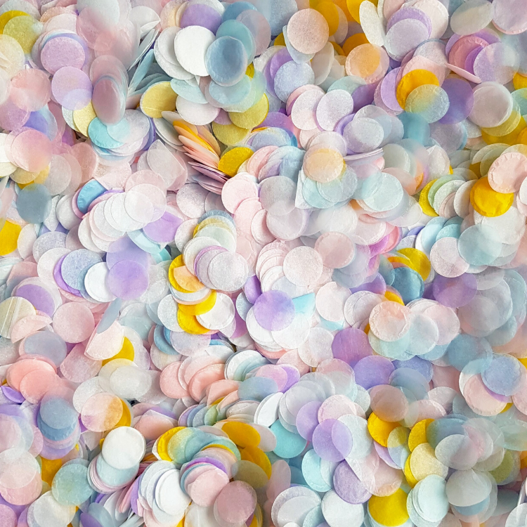 Lilac Confetti Biodegradable Paper Confetti, Lilac Wedding, Purple Wedding,  Pastel Party Confetti 