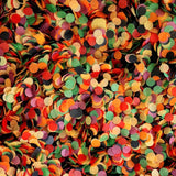 Bright, Colourful biodegradable paper confetti circles 