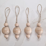 Natural Wooden Christmas Bauble