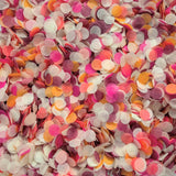 Full Blook biodegradable paper wedding confetti close up