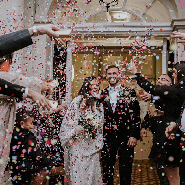 Wedding Confetti Photos | Proper Confetti 