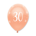 Rose Gold 30th Birthday Balloon | Proper Confetti