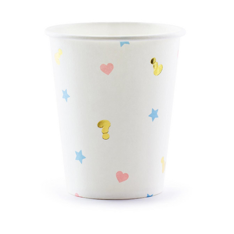 Gender Reveal Party Cups - Proper Confetti
