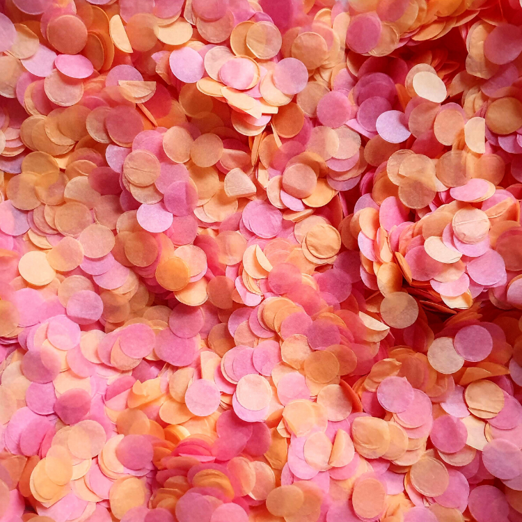 Juicy Fruit Confetti Circles - properconfetti.myshopify.com