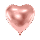 Rose Gold Heart Balloon | Proper Confetti