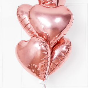 Rose Gold Heart Balloon | Proper Confetti