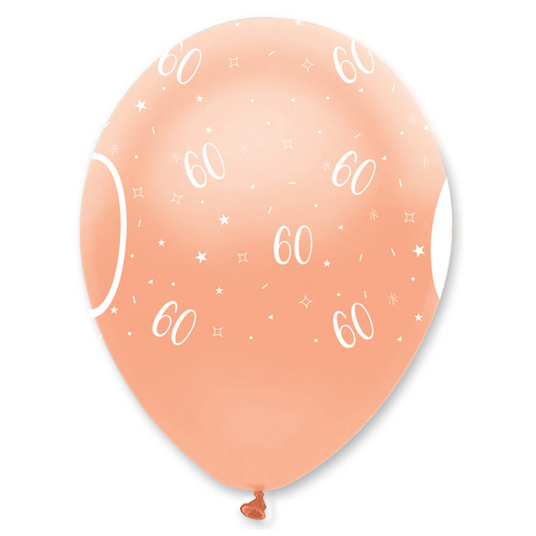 Rose Gold 60th Birthday Balloon | Proper Confetti