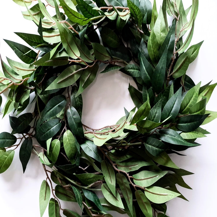 Artificial Green Ruscus Leaf Garland - properconfetti.myshopify.com