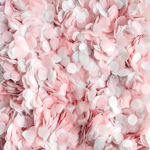Tissue Confetti Rose Petals. Bright, Biodegradable. USA Factory