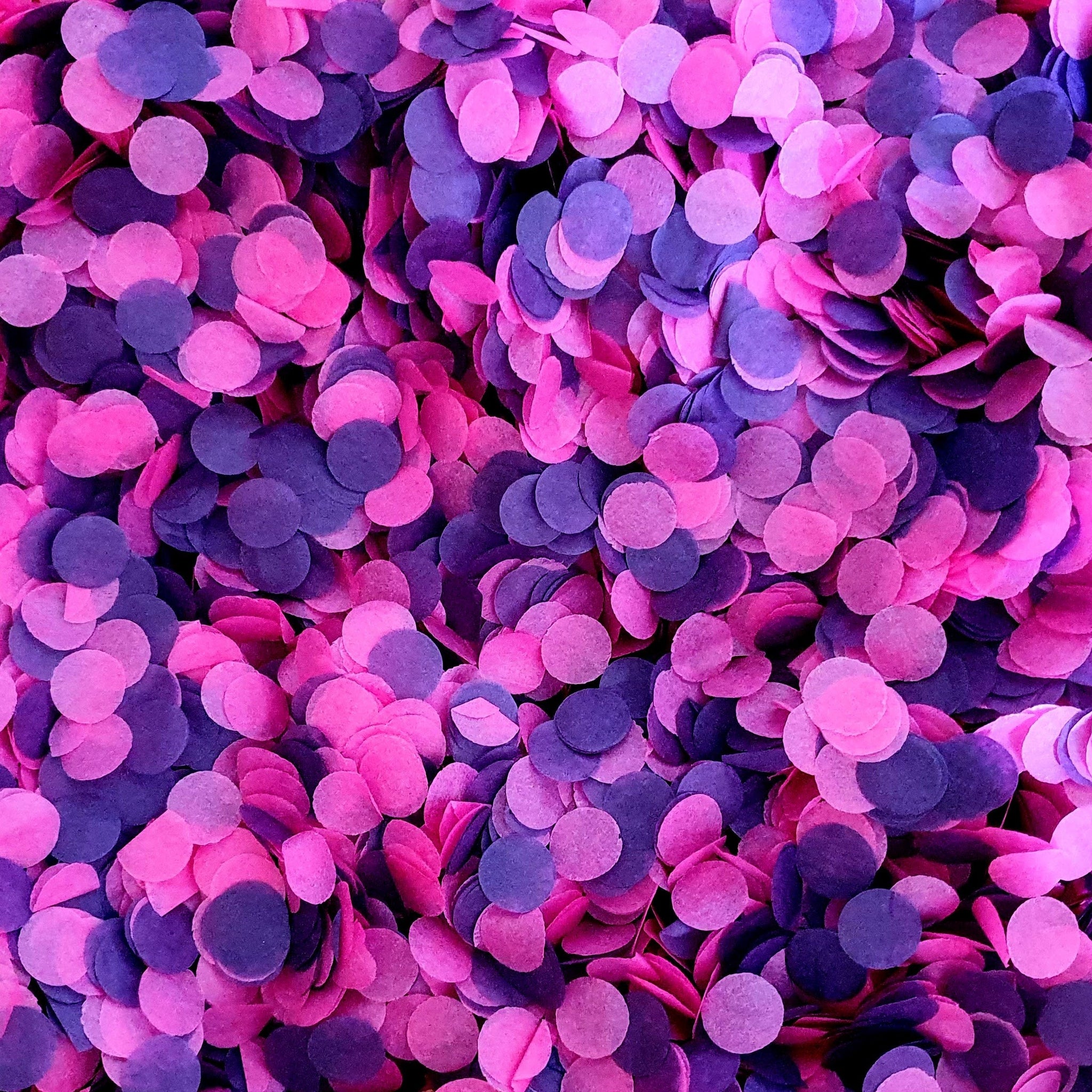 Pink & Purple Biodegradable Confetti - Proper Confetti