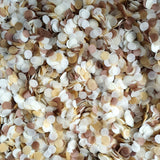 Earthy Neutrals Confetti Circles - Biodegradable Confetti | Proper Confetti