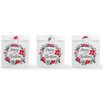 White Eco Merry Christmas Gift Bag
