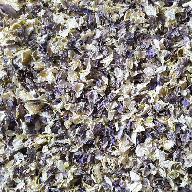 Grey & Ivory Petal Confetti - properconfetti.myshopify.com
