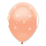 18th Rose Gold Birthday Balloons | Proper Confetti