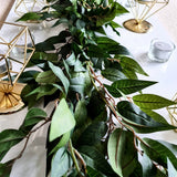 Artificial Green Ruscus Leaf Garland