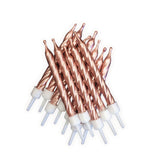 Rose Gold Birthday Cake Topper Kit