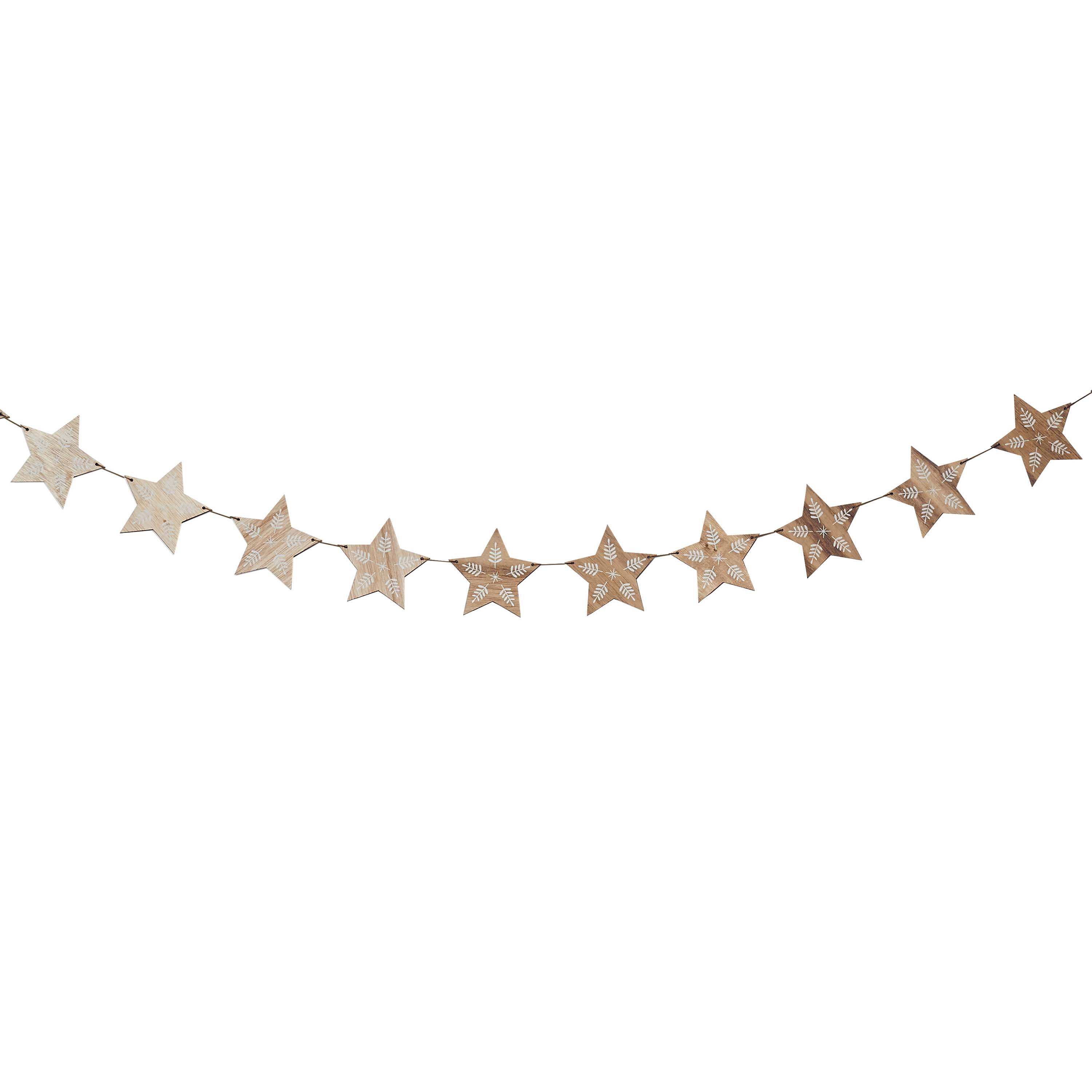 Wooden Christmas Decoration - Christmas Stars