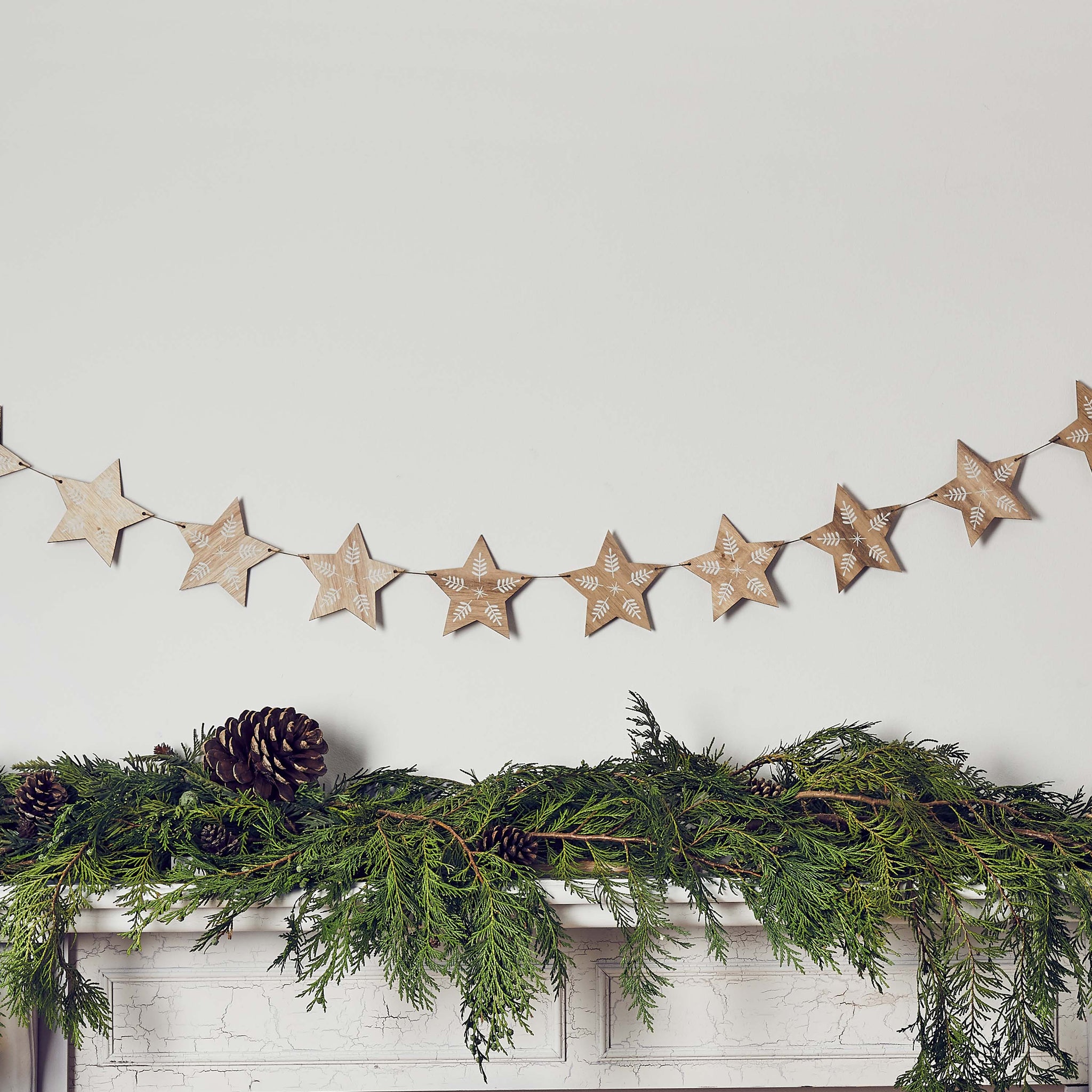Wooden Christmas Decoration - Christmas Stars
