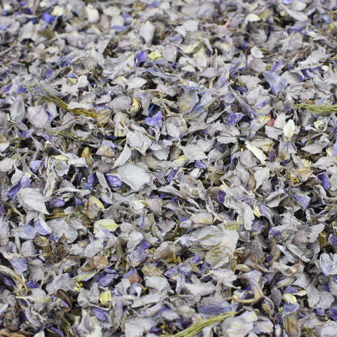 Light Grey Delphinium Petals | Proper Confetti