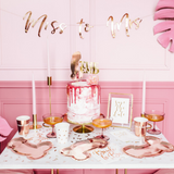 Miss to Mrs Rose Gold Bunting - properconfetti.myshopify.com