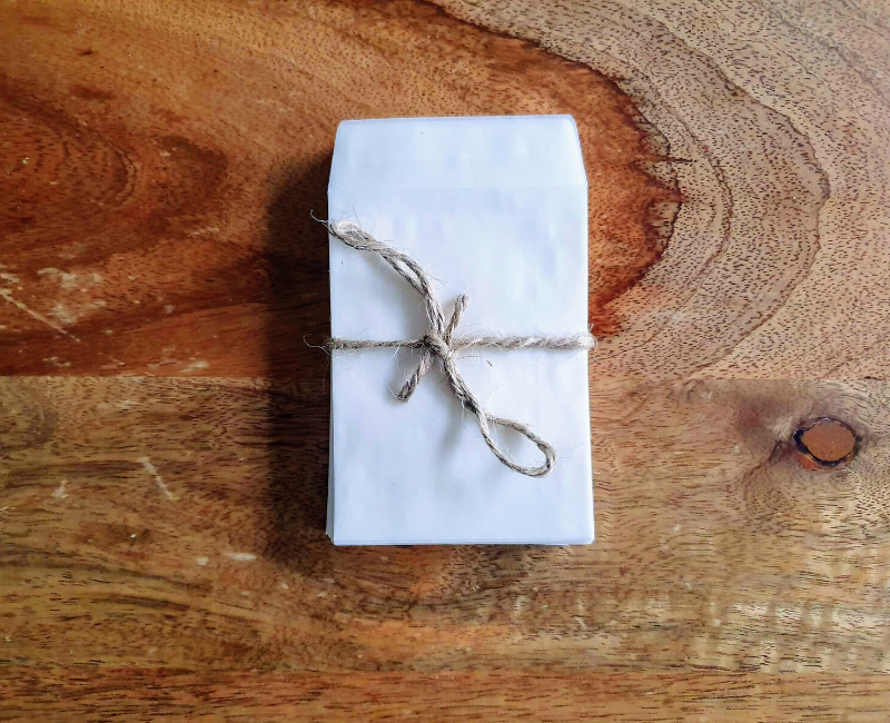 White Glassine Envelopes - Proper Confetti