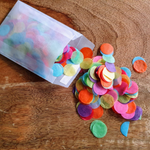 White Glassine Confetti Envelopes - Proper Confetti