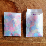 White Glassine Confetti Envelopes - Proper Confetti