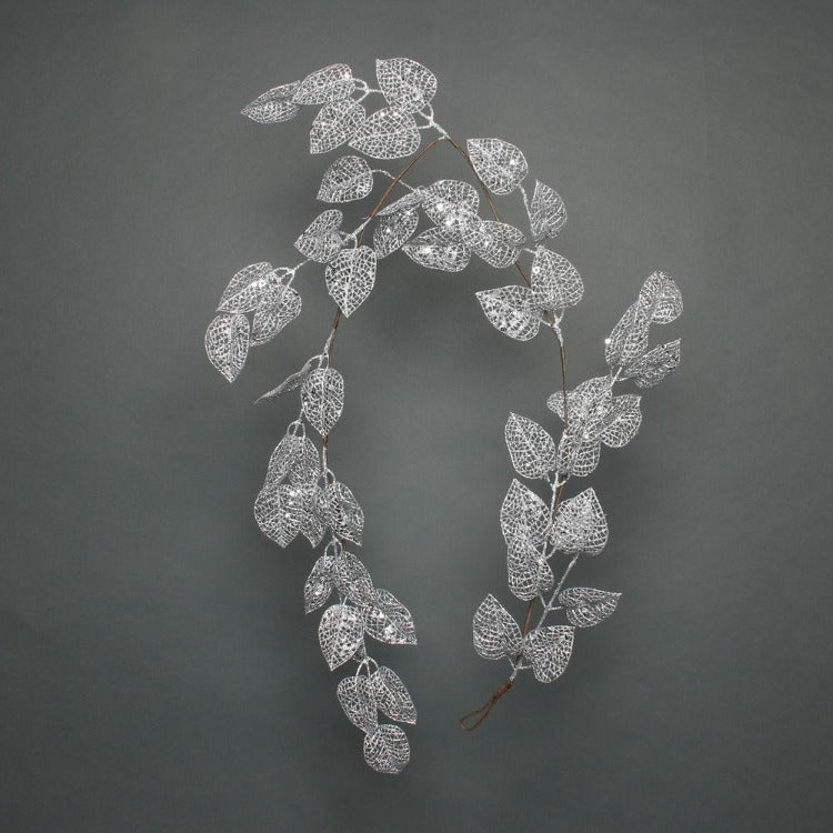 Silver Glitter Christmas Garland - Proper Confetti