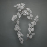 Champagne Festive Leaf Garland (150cm)